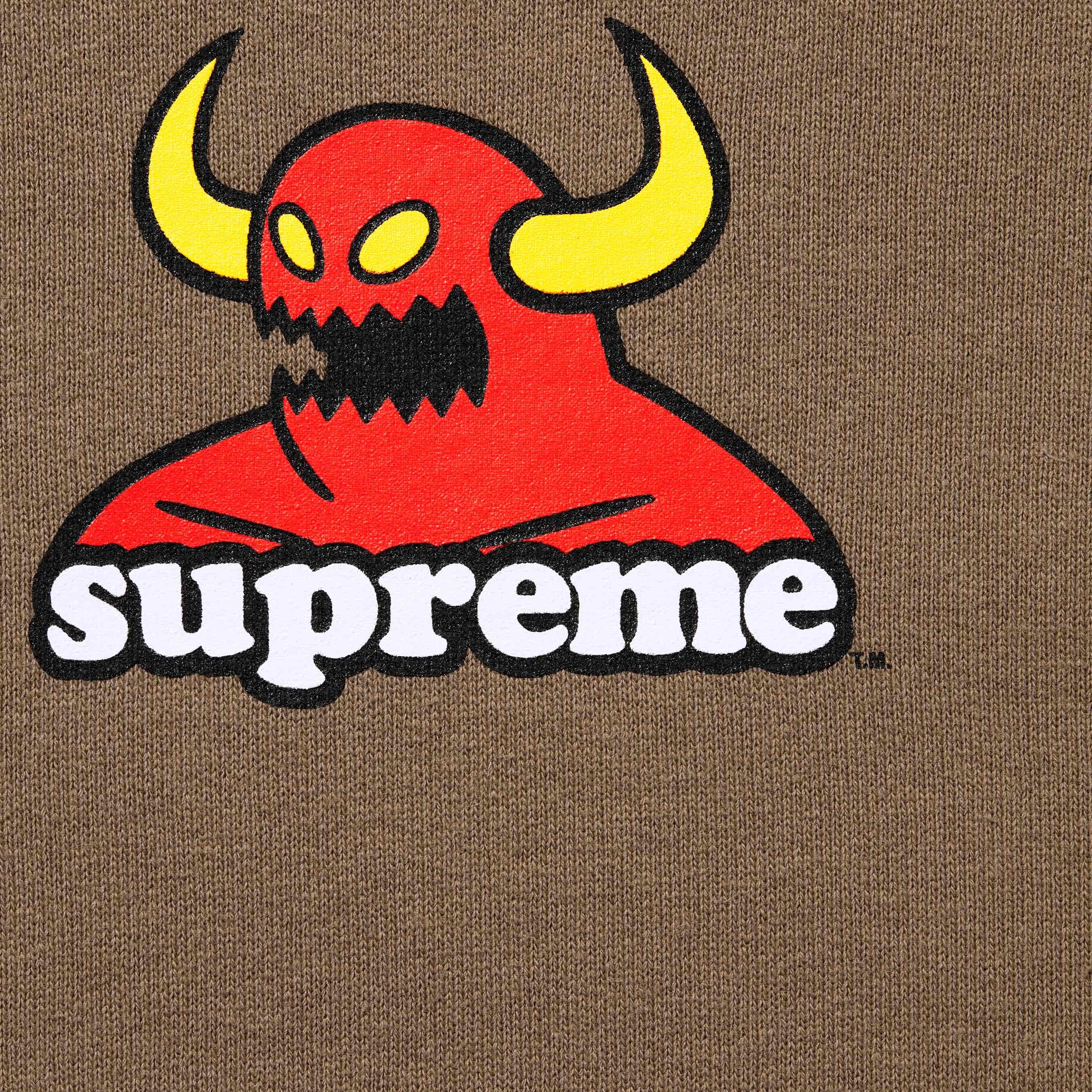 Supreme/Toy Machine Hooded Sweatshirt view 5
